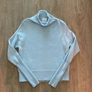 Light Blue Wilfred Turtleneck Sweater